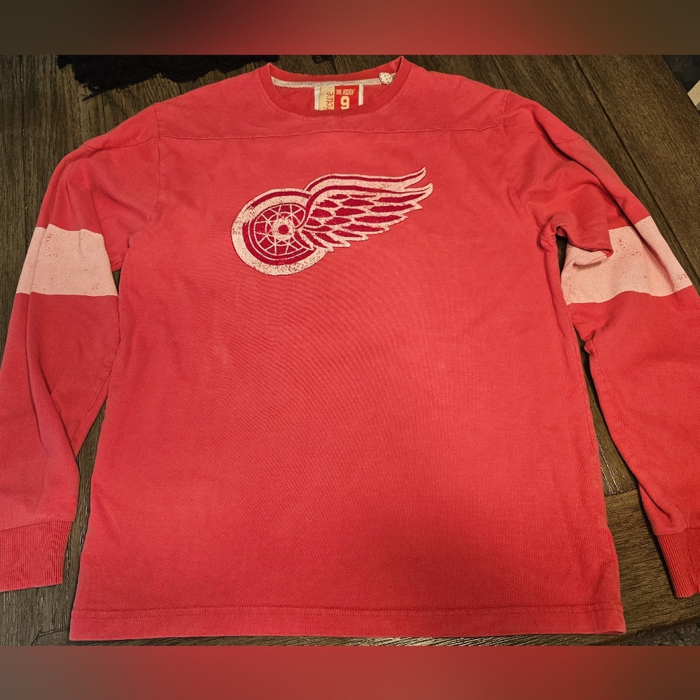 Red Jacket Gordie Howe Tribute Shirt